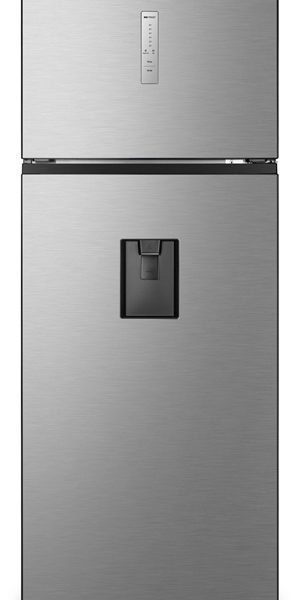 HISENSE TOP MOUNTED FRIDGE, 467L, NO FROST. ENERGY CLASS E, METAL BRILLANT (RT600N4WCE)