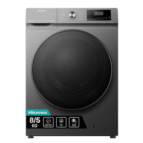HISENSE WASHING MACHINE & DRYER 8KG FRONT LOADER (WD3S8043BT)