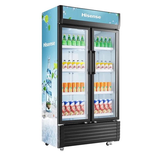 HISENSE DOUBLE DOOR SHOWCASE FREEZER 600LTS (FL-81WC)