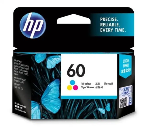 HP 60 ORIGINAL INK CARTRIDGE TRI-COLOR