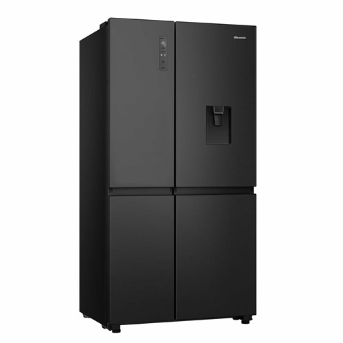 HISENSE 649L CAPACITY SIDE BY SIDE FRIDGE- BLACK STAINLESS STEEL-EURO F (H800SB-WD)