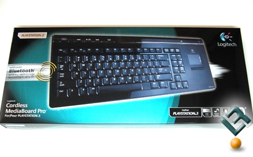 LOGITECH CORDLESS MEDIABOARD PRO PLAYSTATION 3